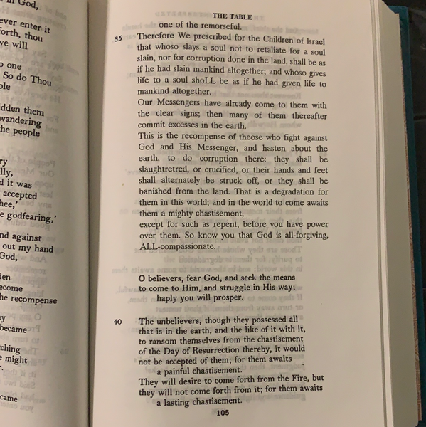 Holy Qur’an ( English Only - Translated by Arthur J. Arberry)